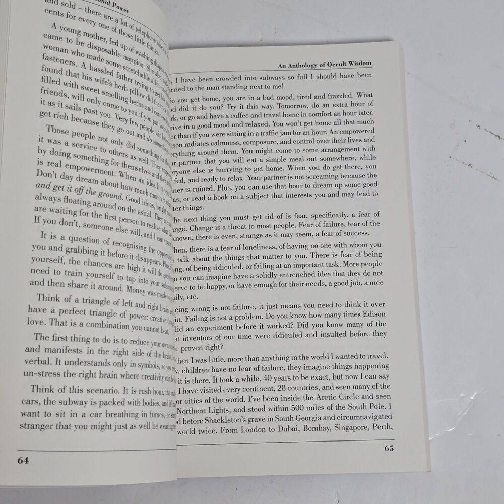 An Anthology of Occult Wisdom Volumes One & Two by Ashcroft-Nowicki & Butler HTF - Picture 16 of 16